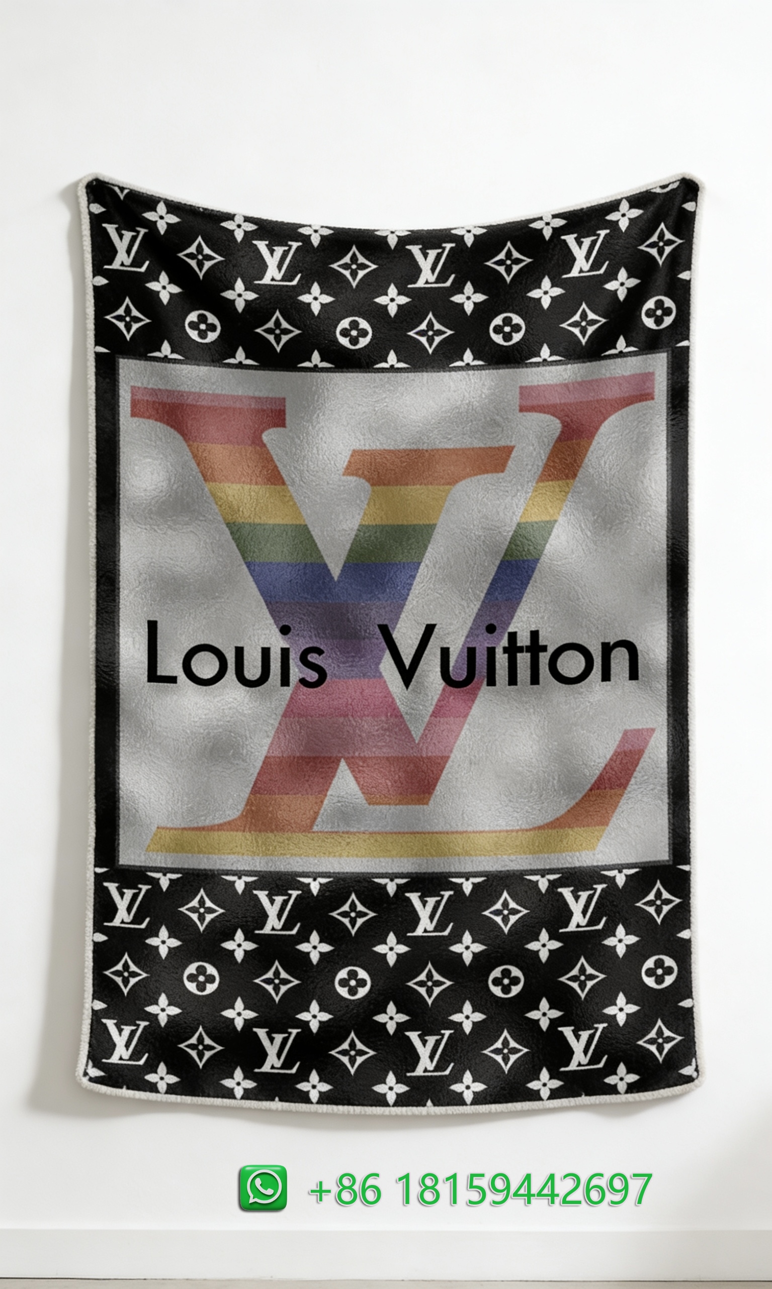 Louis Vuitton Throw Blankets